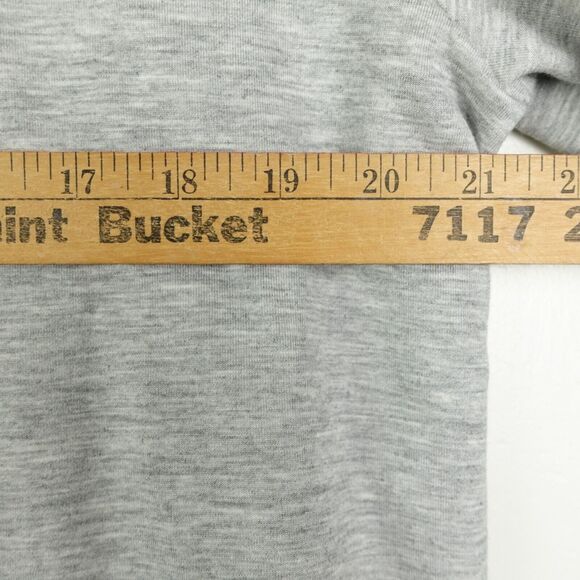 Chicos Open Front Cardigan Sweater Womens Size 2 U.S. 12/14 Colorblocked Gray - Picture 6 of 9